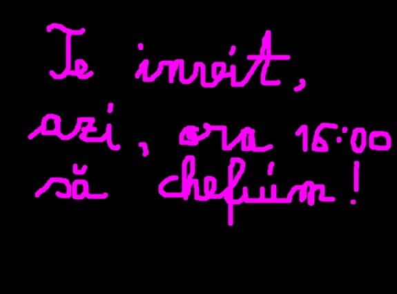 invitatie