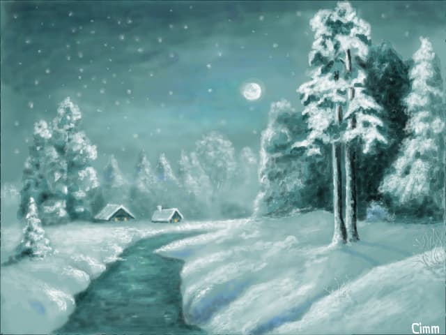 ...te uita cum ninge decembre...