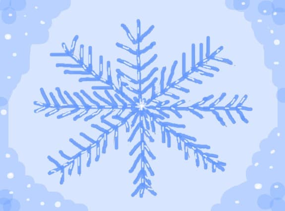 the first snow crystal :x