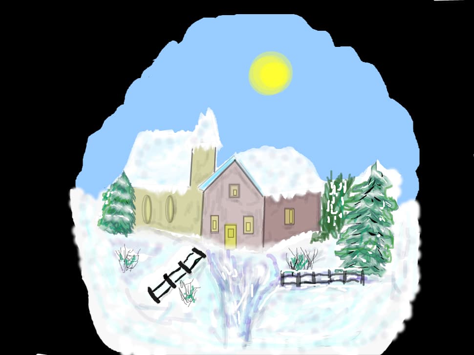 peisaj de iarna
