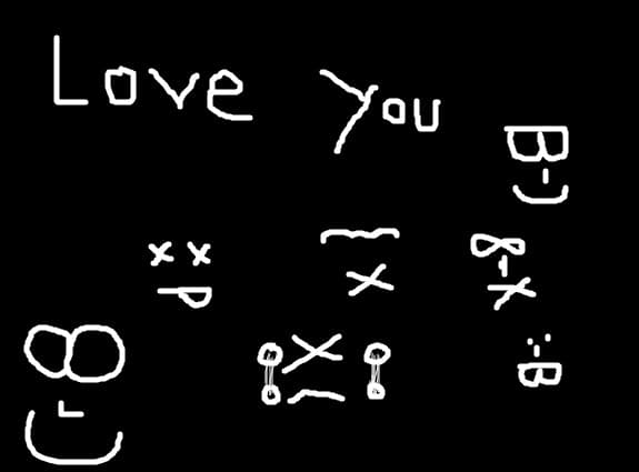 love you emoticons