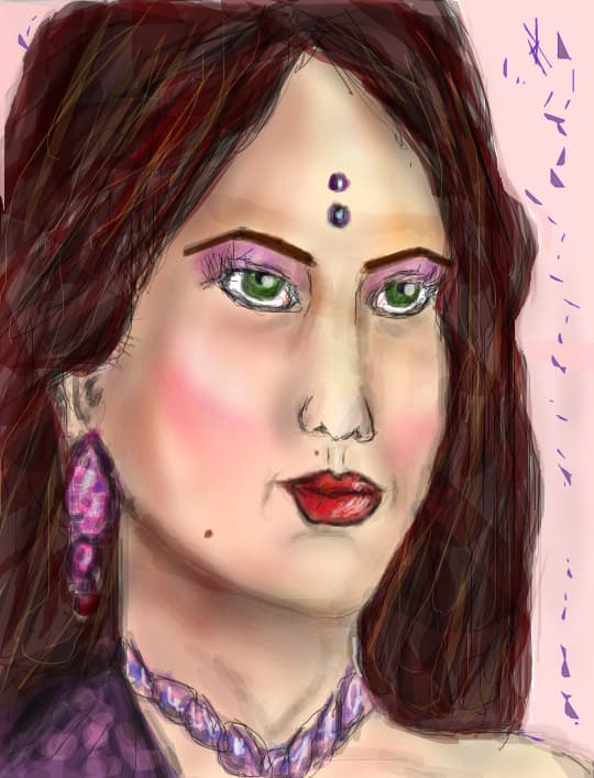 Indian woman.