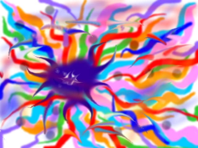 crazy colors in your life...