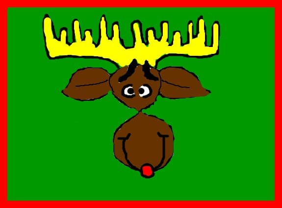 Rudolph and the red nose