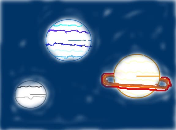 Stars and planets