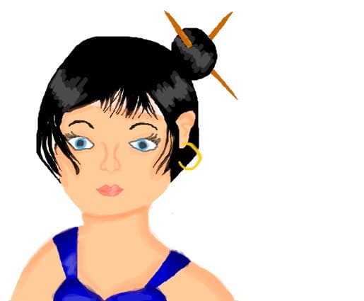 A girl