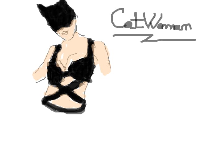 CatWoman in actiune!