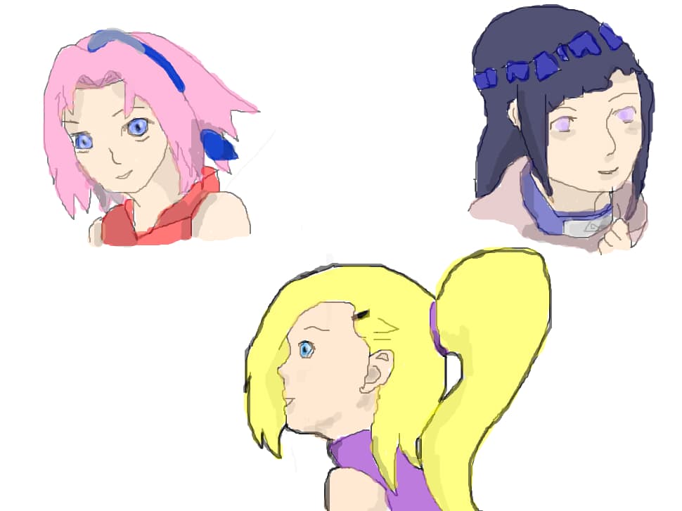 Ino..Hinata..sakura
