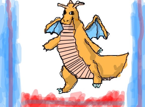 dragonite pentru concursul lui magamon