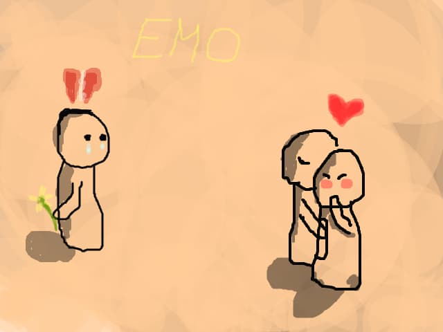 Pt cei emo (daca avem pe desenatori)
