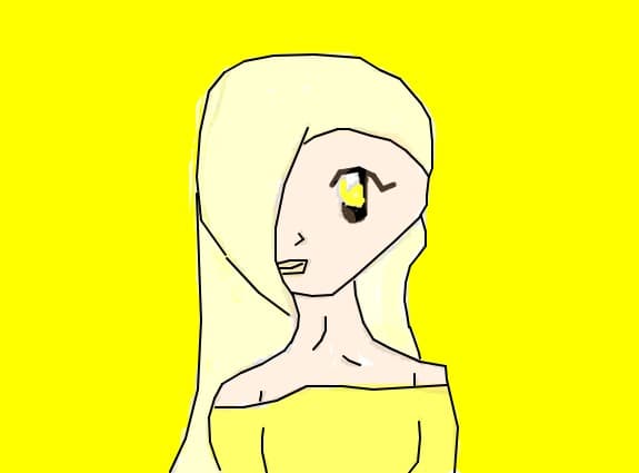 ANIME YELLOW GIRL
