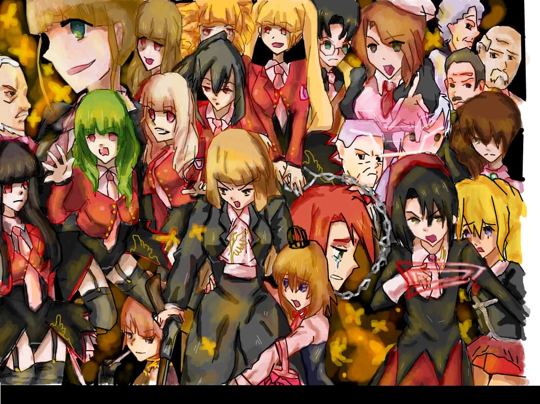 Umineko no naku koro ni (all charas....almost)
