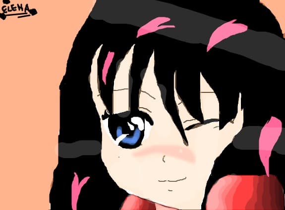 anime girl pretty