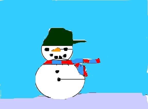 Christmas snowman