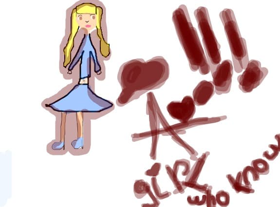 a girl