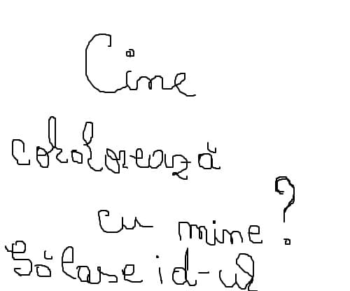 cine colab cu mn sa lase id