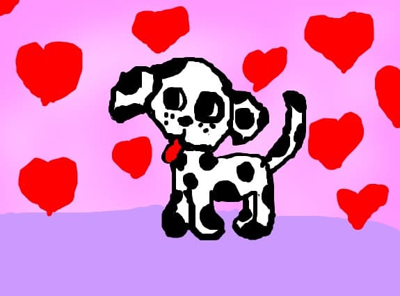 un dalmatian din 101 de dalmatieni
