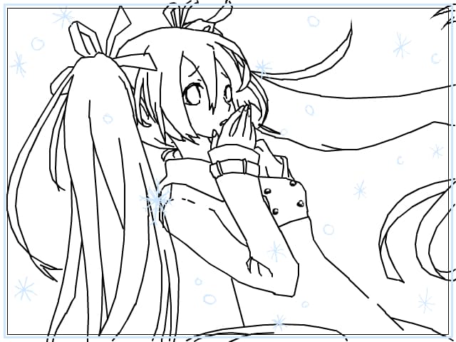 Miku - snow