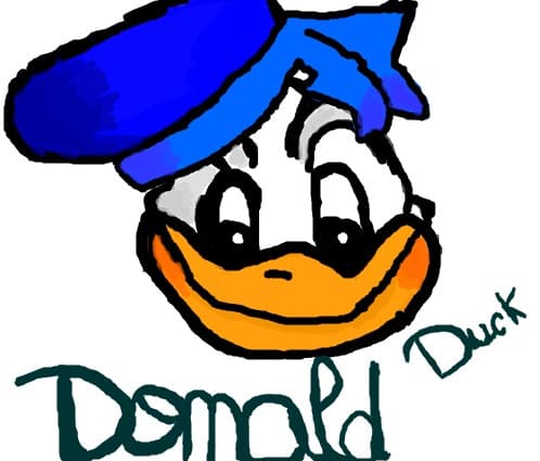 un desen cu donald