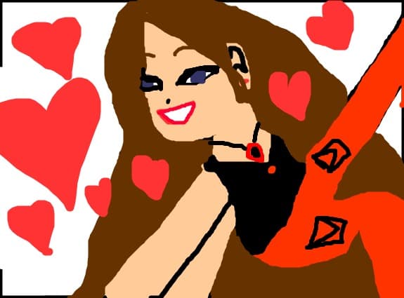 shes in love