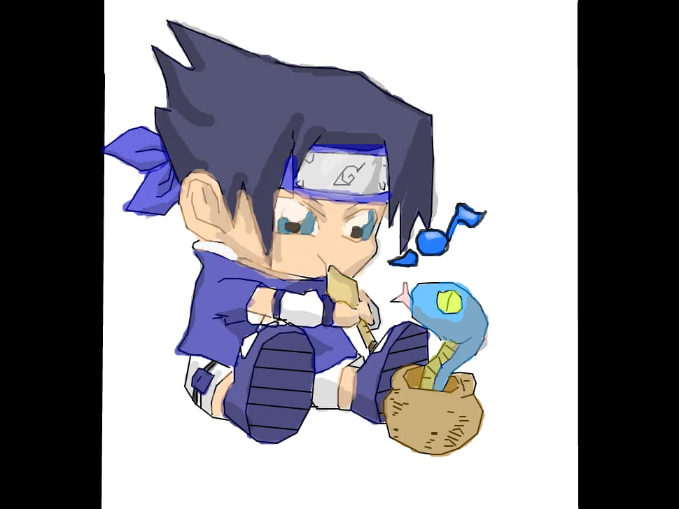 little sasuke