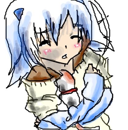 Anime sad girl