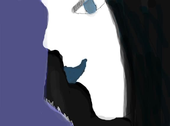Un emo albastruu;x