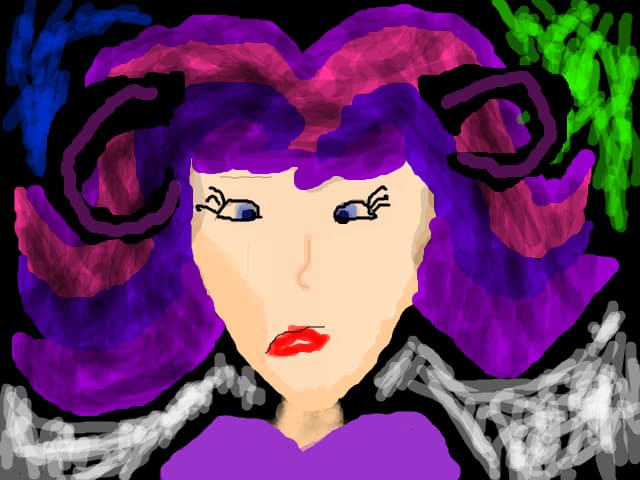 angel devil lady
