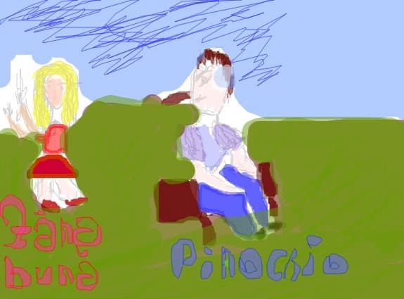 pinochio si zina cea buna