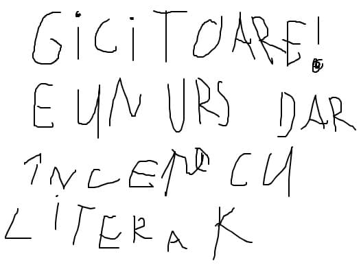 ghicitoare!e un urs dar incepe cu litera k