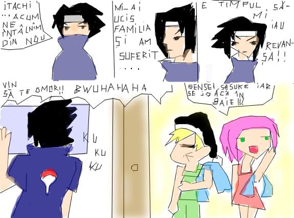 sasuke se joaca in baie:))