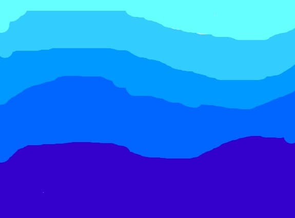 blue