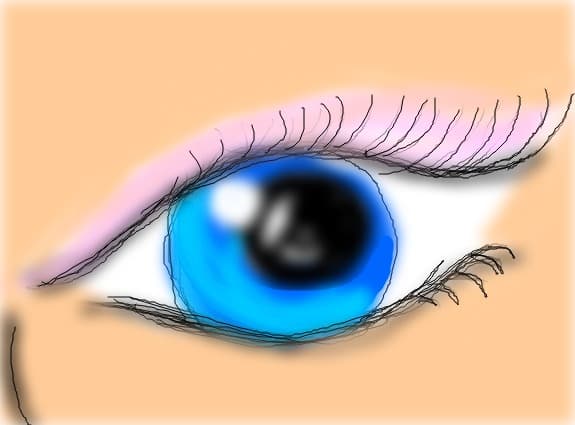 blue eye....:D