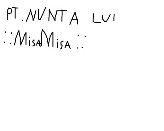 pt. nunta lui ::MisaMisa::