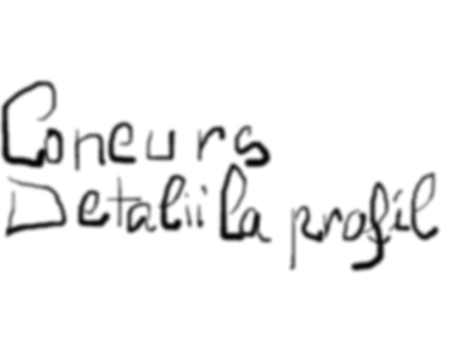 CONCURS!DETALII LA PROFIL