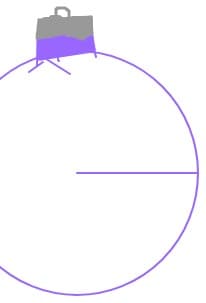 glob cu stele