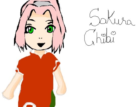sakura haruno chibi