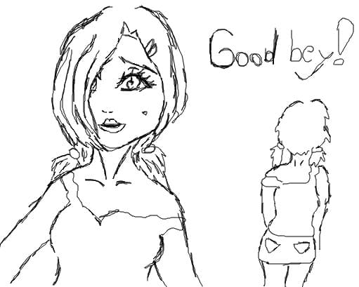 good bye!am plecat acesta este ultimul meu desen