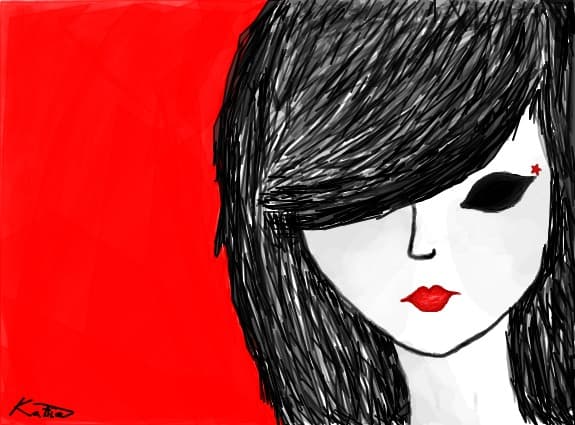 saddest girl.