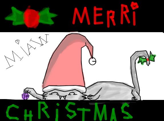 kats love christmas
