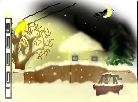 noapte de iarna