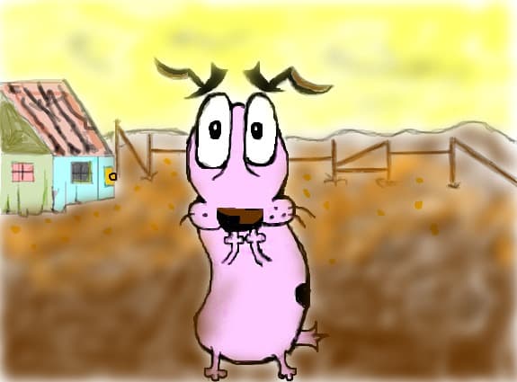 courage caine fricos