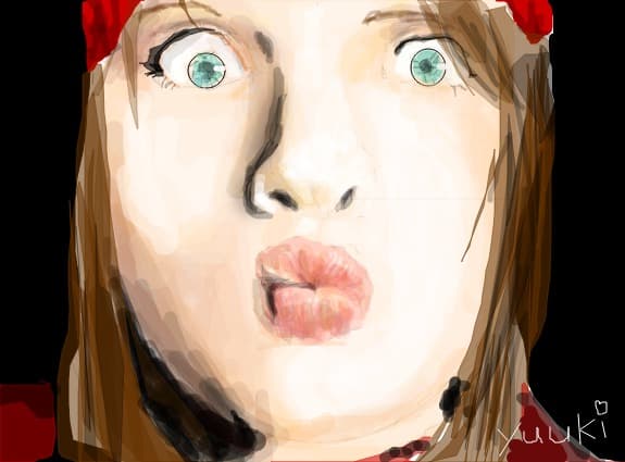 ...kiss me..little boy... :S (imagine de dev)
