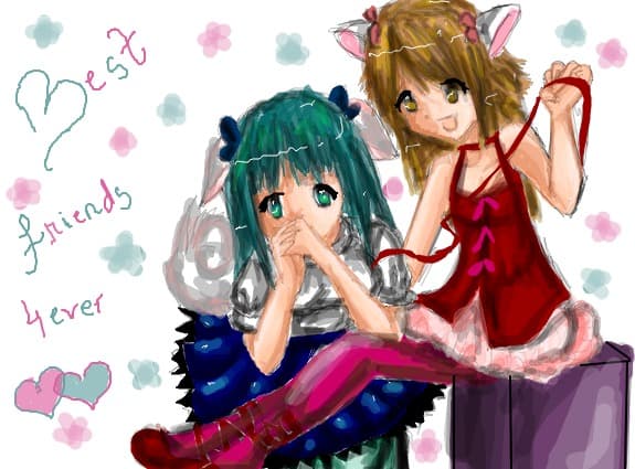 Anime best friends 4eva\'