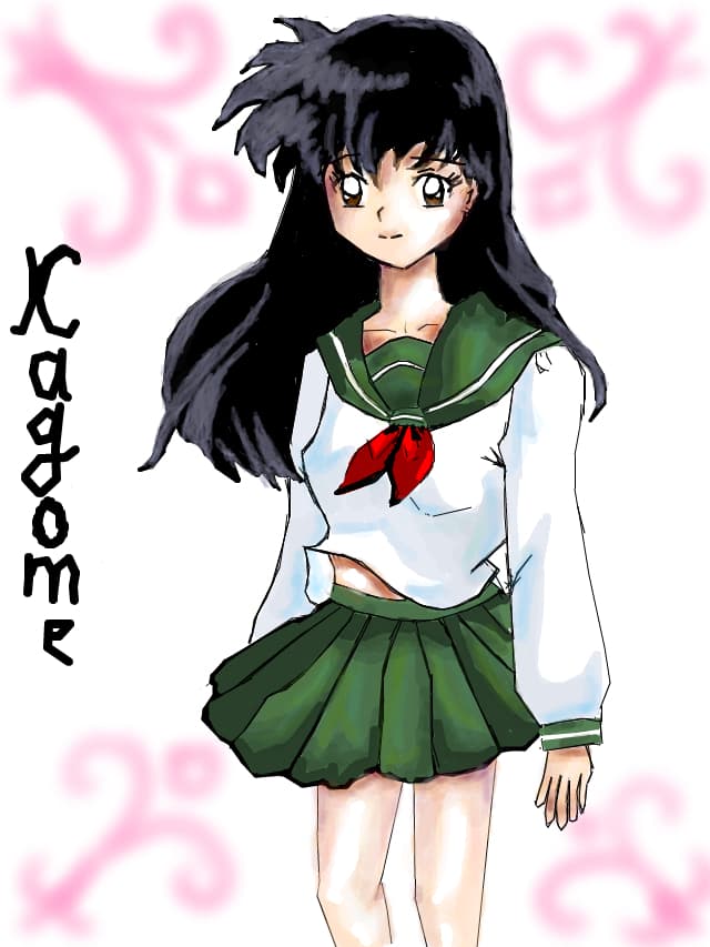 kagome...adk eu:d..scz de resalvare dar nu imi placea pielea inainte