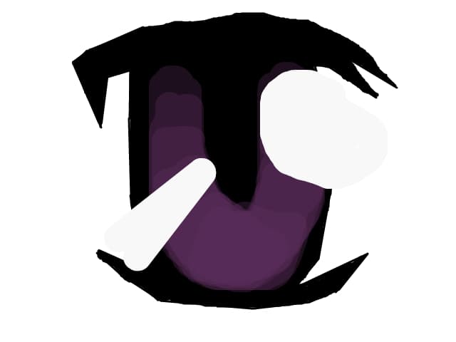 primul meu anime eye puple