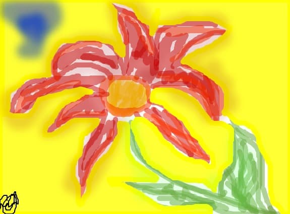o floare facuta de sormea\'