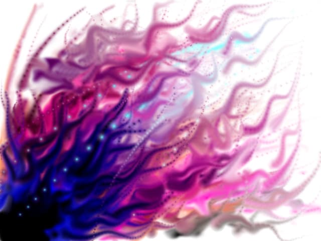 The fire of color