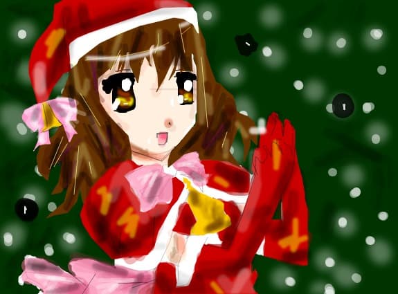 Anime christmas:) pt concursul lui Dirty Smile