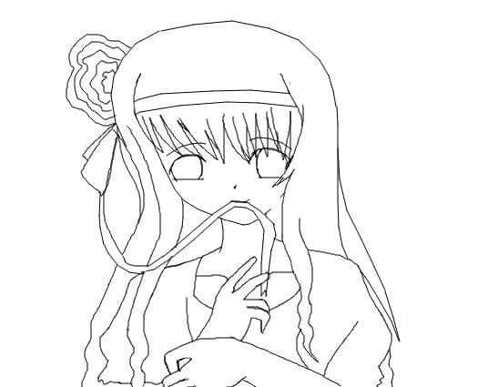 anime girl...o sa fie ptr conc cuiva^^